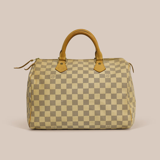 Louis Vuitton Speedy 30 Damier Azur