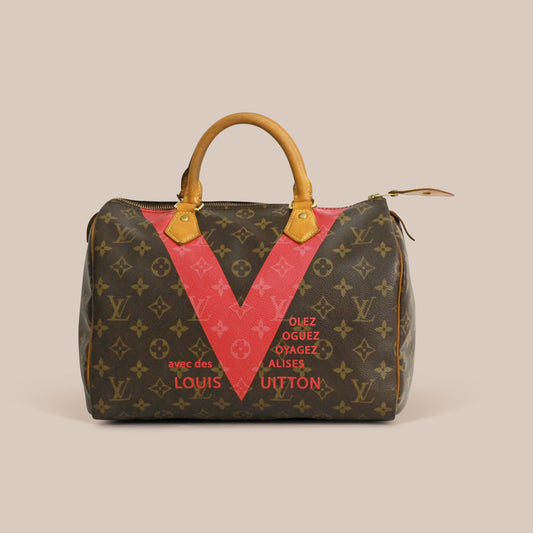 Louis Vuitton Speedy 30 V-Pink